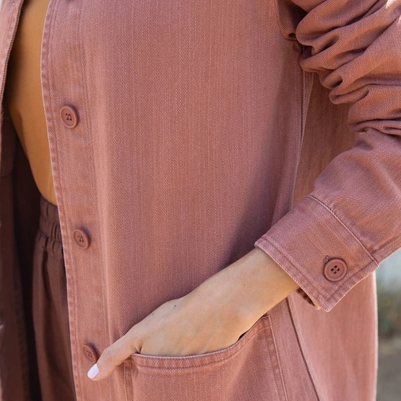 SOLD - Tradlands Field Chore Coat in Clay NWOT - Picture 2 of 10